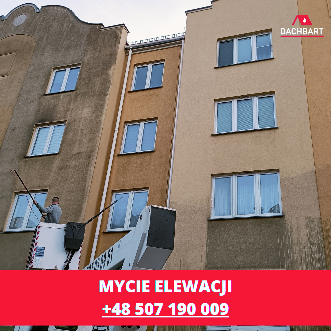 czyszczenie elewacji