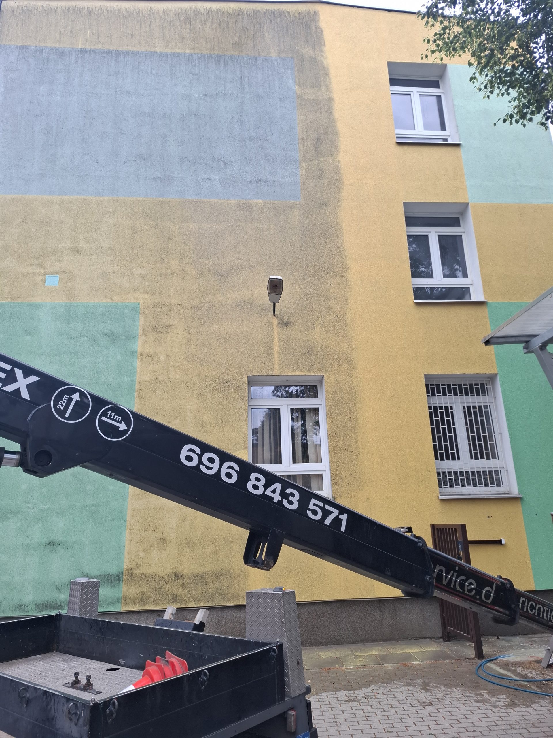 Mycie i czyszczenie elewacji